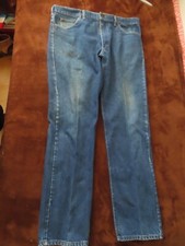 Vintage Lee Riders Jeans 80s Union Made 40x34 Made in USA 38x33.5
