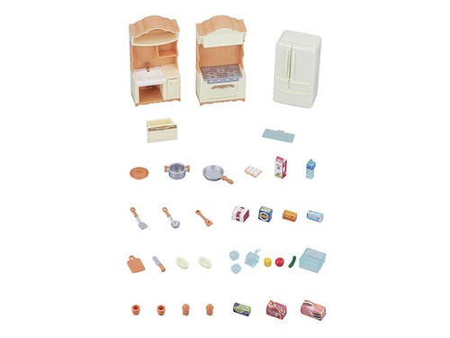 Juego de juegos de muebles de cocina Sylvanian Families Calico Critters - Imagen 5 de 5