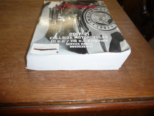Indian OEM Full Size service manual 17-21 Chief Chieftain RM SF etc NOT reprint - Picture 4 of 12