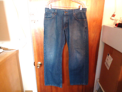 Mens / Boys Levis Size W32 L27 Signature Straight Blue Jeans '' GREAT PAIR ''