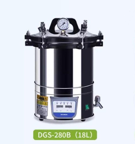 220V Digital Automatic Autoclave High Temperature Pressure Steam Sterilizer - Picture 2 of 6