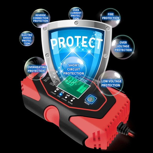 12V 24V Car Battery Charger Lead-acid AGM GEL& Lithium LiFePO4 Battery Repair AU - Bild 8 von 15