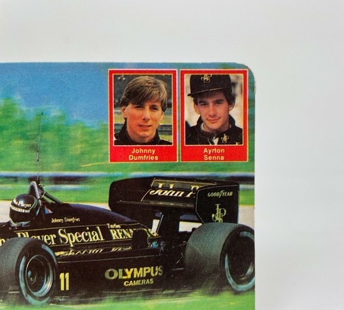 Calendars Pocket Portuguese Vintage / F1 AYRTON SENNA - LOTUS RENAULT 1987 /RARE - Picture 3 of 3