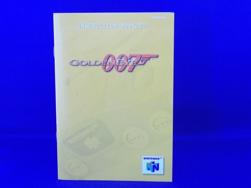 N64 Nintendo 64 Golden Eye 007 - (1997) Authentic N64 Box, Game & Manual # 2 CIB - Picture 11 of 20