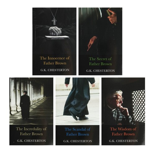 Father Brown Mysteries by G. K. Chesterton 5 Books Box Set - Fiction -Paperback - Picture 2 of 4