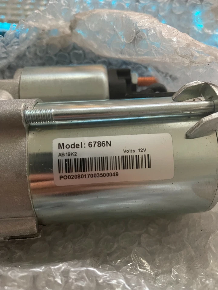 Motor de arranque WAI 6786N ajuste Chevrolet Equinox, Malibu, Pontiac, G6, Saturn, Aura - Imagem 3 de 4