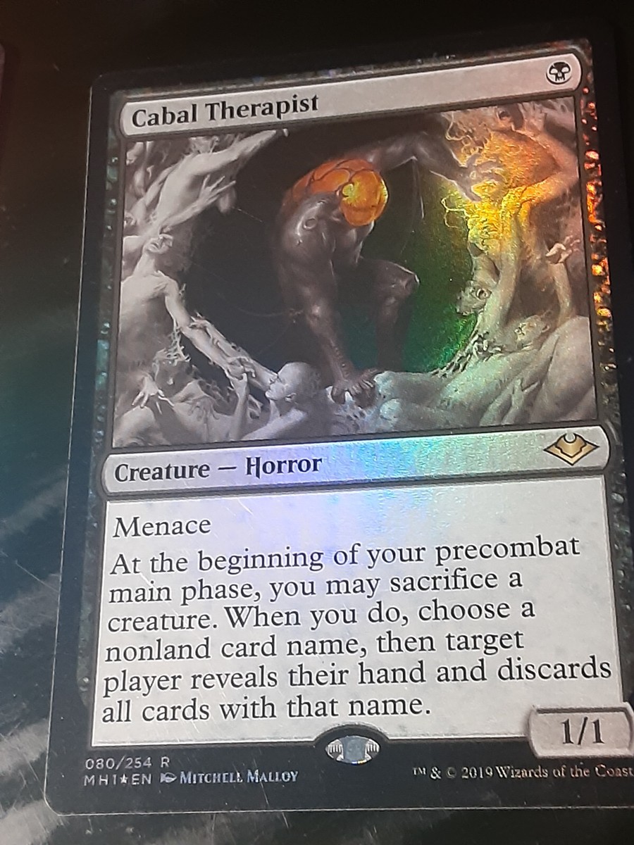 Cabal Therapist FOIL , Modern Horizons , Near Mint , MTG, FREE