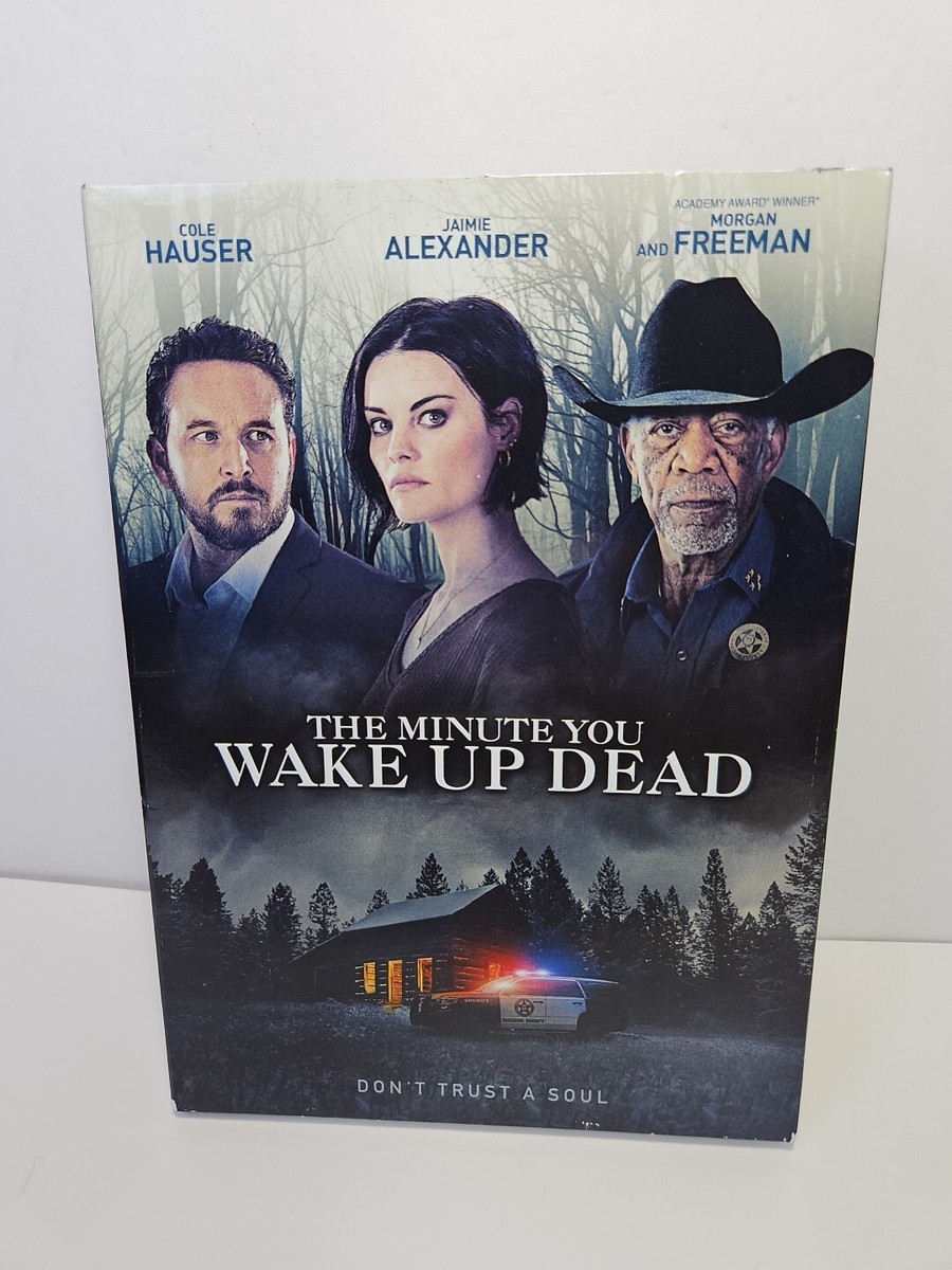 The Minute You Wake Up Dead (DVD, 2022, Slipcover) Morgan Freeman, Cole  Hauser
