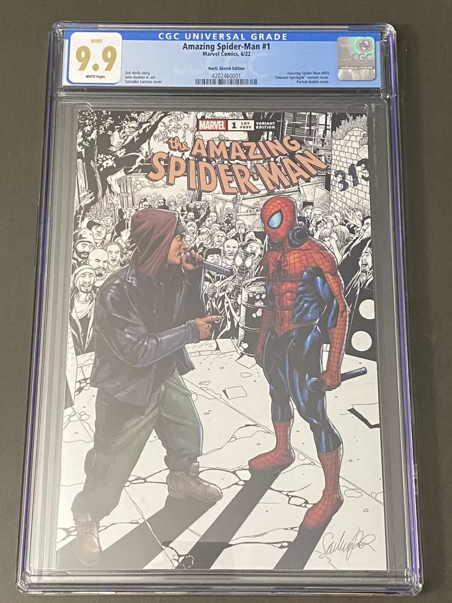 The Amazing Spider-Man (2022) #1 Eminem Variant – Official Eminem