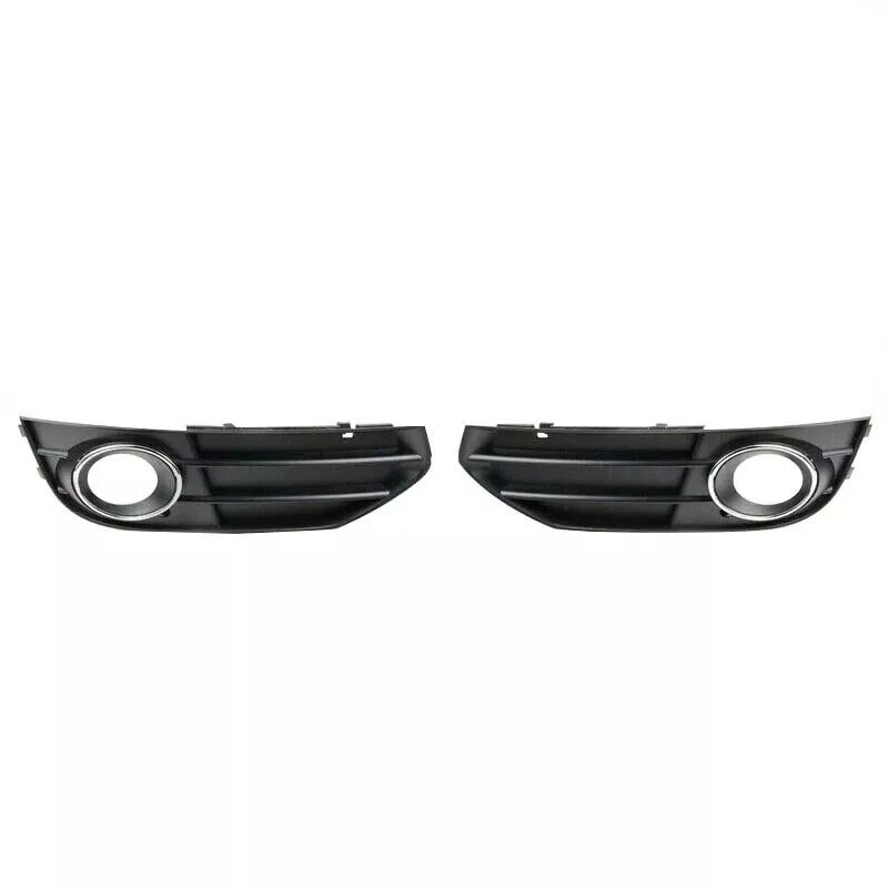 Par de cubiertas de luces antiniebla para parachoques delantero parrilla inferior lateral para Audi A4 Allroad 2012-16 Foto 2 de 4