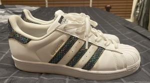 adidas superstar metallic snake