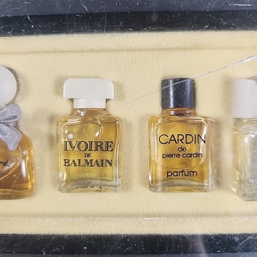Societe Generale de Parfumerie Monte Carlo Vintage 5-teiliges Mini-Set 0,4 Unzen Neu im Karton - Bild 11 von 12