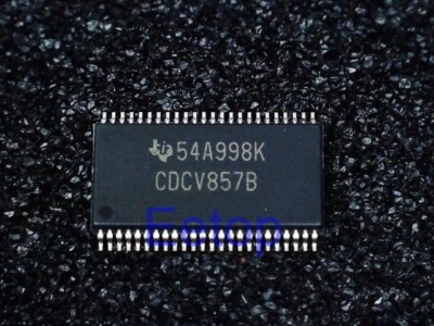 2PCS CDCV857BDGG TI IC PLL CLOCK DRIVER 48TSSOP