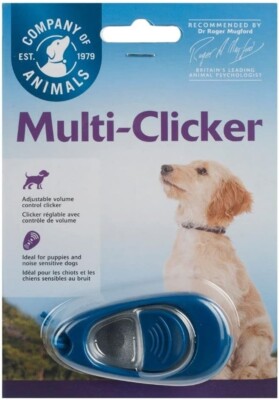 Company of Animal Dog Training Aid Clix Multi Clicker Puppy Obedience  Agility UK