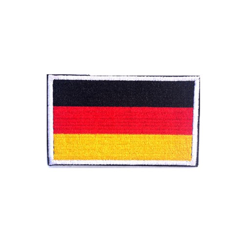National European Country Flag Hook Loop Patch Embroidery Backing Fastener Badge - Picture 10 of 26