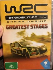 WRC FIA World Rally Championship - Greatest Stages region 4 DVD (cars)