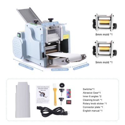 Electric Dumpling Skin Machine Dumpling Wrapper Maker 60 Pieces/Min 110V