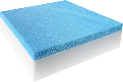 Memory Foam Bankkissen Ersatz mittelfester Sitz Ersatz weiche Matratze
