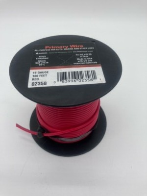 16 Gauge Primary Wire 100% Fine-Stranded Copper Made in the USA NOT CCA