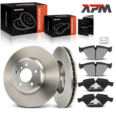 Bremsscheiben Bremsbeläge Belüftet Vorne 348mm für BMW 5er F10 525d Touring F11