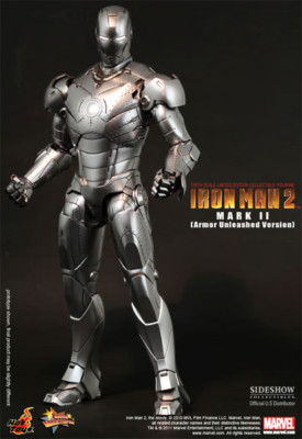 Hot Toys 1:6 IRON MAN 2 MARK II ARMOR UNLEASHED VERSION MMS150 NEW SEALED MISB