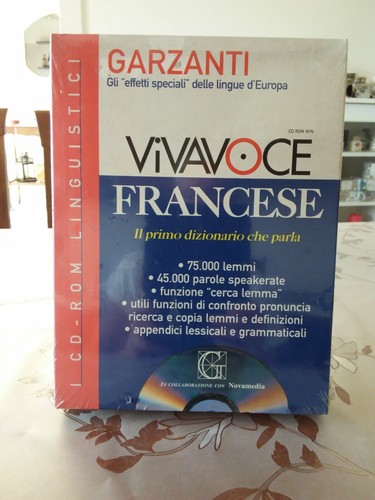 Vivavoce Francese Garzanti 2000 Cd Rom Novamedia - 第 1/3 張圖片