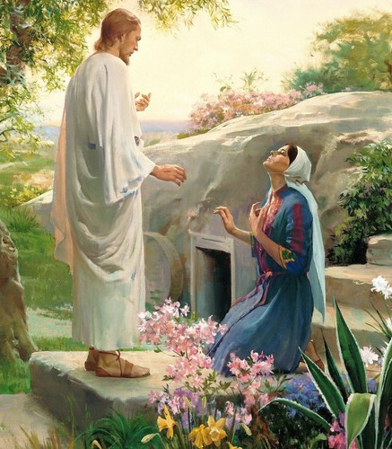 The Resurrected Jesus Appears To Mary Magdalene TR3 8x10 PREMIUM 
