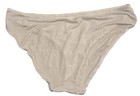 Sexy Silky Soft White Unisex Bikini Panties XL — photo 3