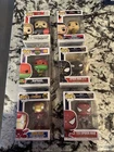 Funko Pop Lot of 6 Marvel Spider-Man Iron Man TMNT Raphael WWE Ted DiBiase