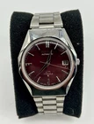 Vintage Seiko Lord Matic 6309-7360, Burgundy Dial, Automatic 17J, Steel Bracelet