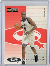 1997-98 Collector's Choice Chris Webber StarQuest Double Star #58