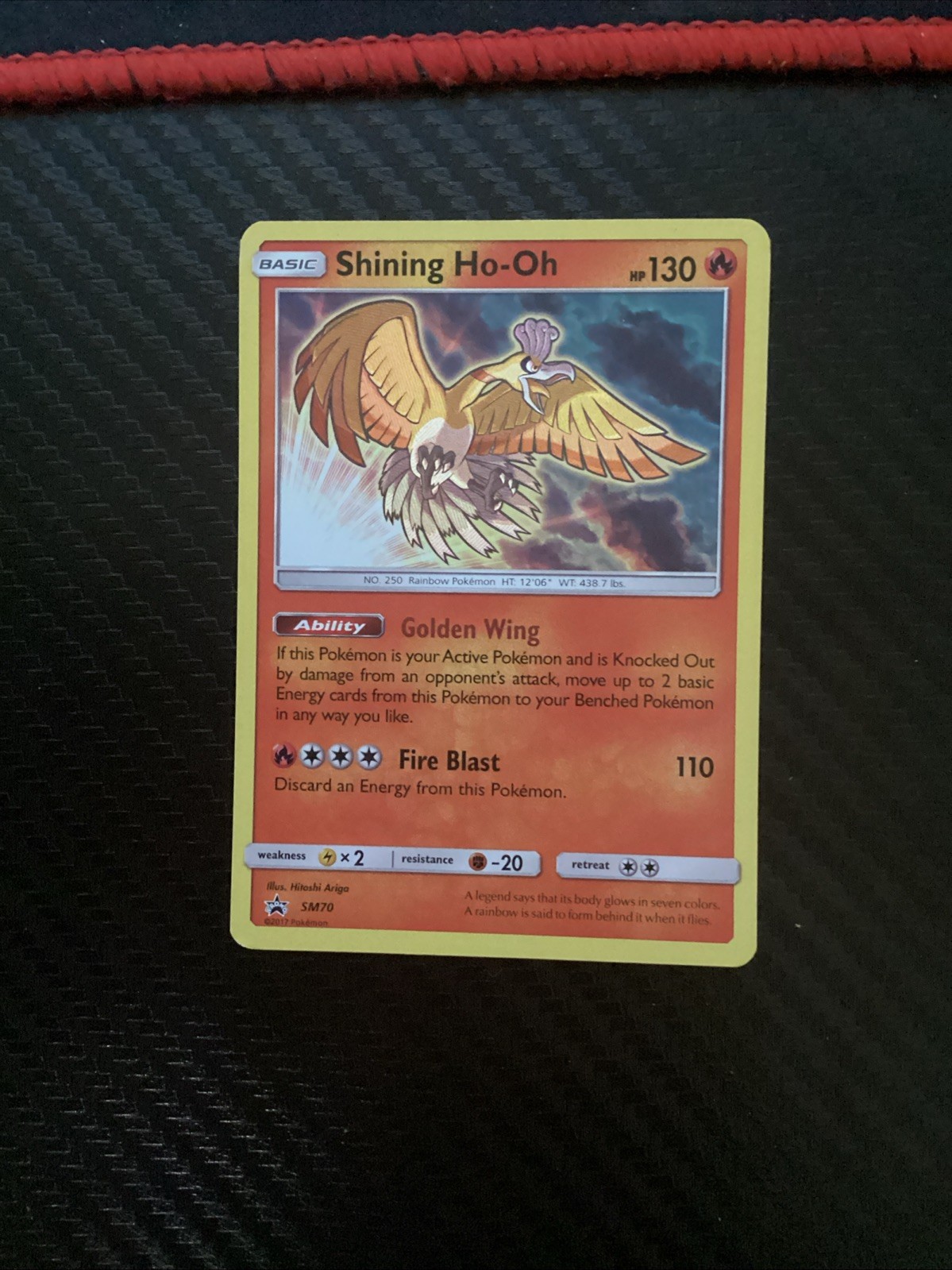 Pokemon TCG Shining Ho-Oh SM70 2017 Promo Holo- NM