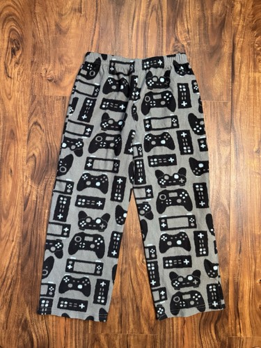 Pajama Pants Youth Lot of 2 Size Small 6/7 Print Multi Color Fleece Preowned - Picture 3 of 13