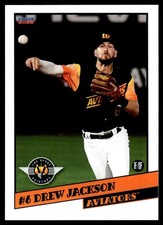 2022 Drew Jackson Choice Minor League Rookie Card Las Vegas Aviators. rookie card picture