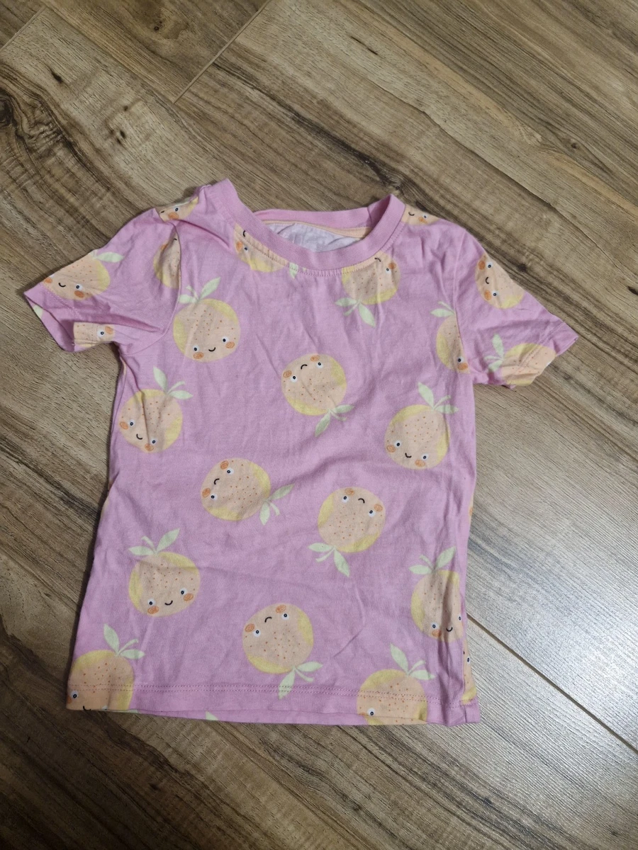 T-shirt Fille F&F 9-10 Ans Beige Mélange Coton – Trolls (Très Bon État)