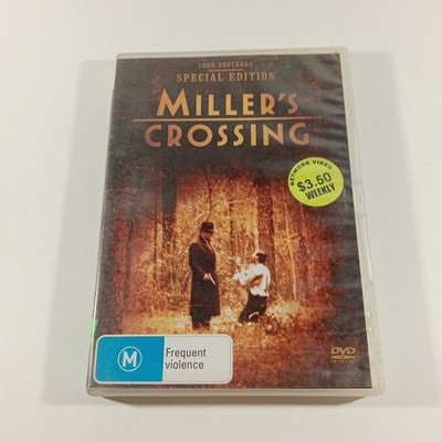 Miller's Crossing (Special Edition, DVD, 1990) Region 4 PAL Ex Rental Movie