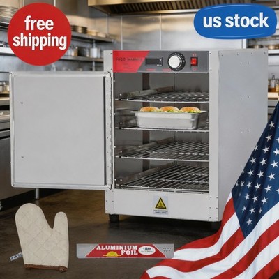 Holding Cabinet, Multi-Functional Hot Box with Humidifying Water Warming Food