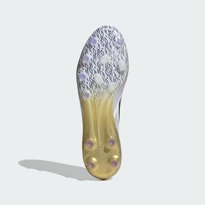 adidas F50 ELITE AG JR2119 Cloud White/Core Black/Gold Unisex