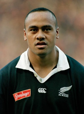 Photo Ancienne Jonah Lomu (Nouvelle-Zélande) Contre Angleterre - Rugby 90s