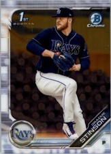 2019 Bowman Chrome Draft #BDC116 Graeme Stinson - BB
