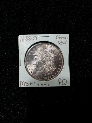 1885 O Morgan Silver Dollar 90% Fine Silver Brilliant Uncirculated