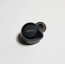 Unused OEM Jabra Elite 75t True Wireless RIGHT SIDE EARBUD ONLY - Black on Black