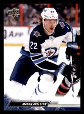 2022 Upper Deck Mason Appleton #193  Winnipeg Jets