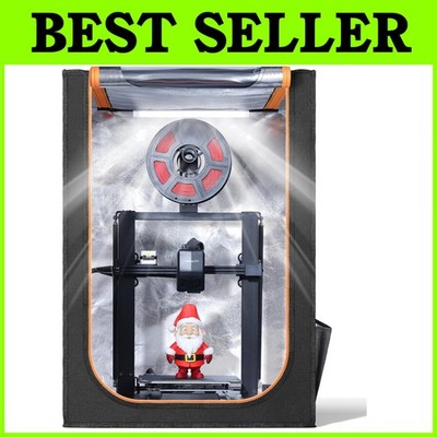 LED Lighting 3D Printer Fireproof Cover - Creality Ender 3