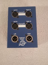 ARX ISO Switcher ABS-1 Audibox XLR A/B Stereo...