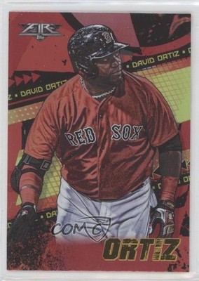 2022 Topps Fire Flame David Ortiz #136 HOF 4r7
