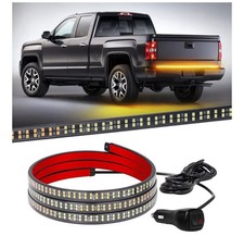 Xridonsen 60 Inch Truck Amber Tailgate Strobe Lights Strip 360 Led Tail Pickup Xridonsen 60 Inch Truck Amber Tailgate Strobe Lights Strip 360 Led Tail Pickup