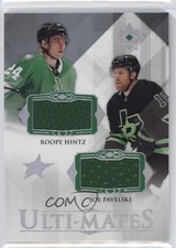 2023 Upper Deck Ultimate Collection Ulti-Mates Roope Hintz Joe Pavelski #UTM-PH