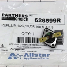 626599 Nordyne Furnace Limit Switch