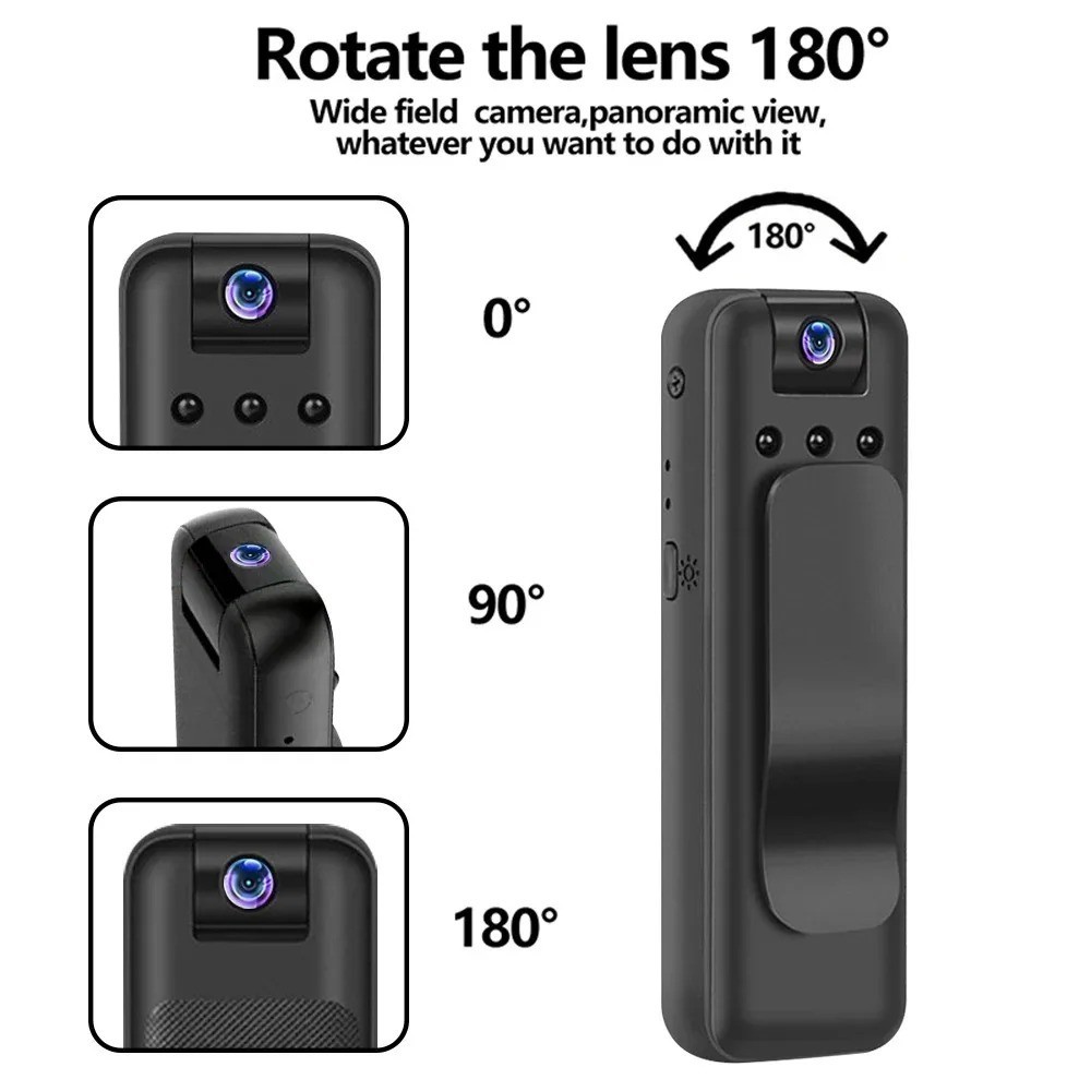 HD 1080P Mini WiFi Camera Portable Digital Video Recorder with Night Vision